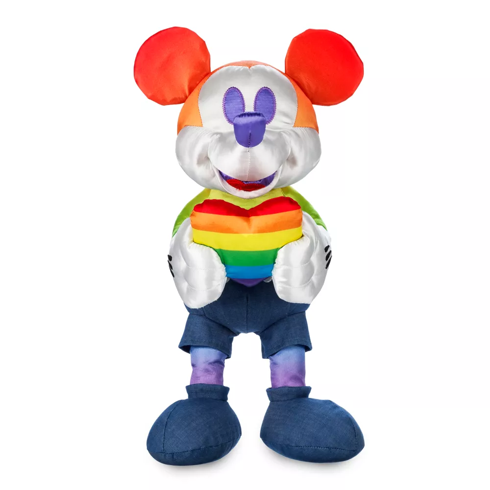 Disney Store Peluche Moyenne Pride Mickey 3 Disney Store Peluche Moyenne Pride Mickey