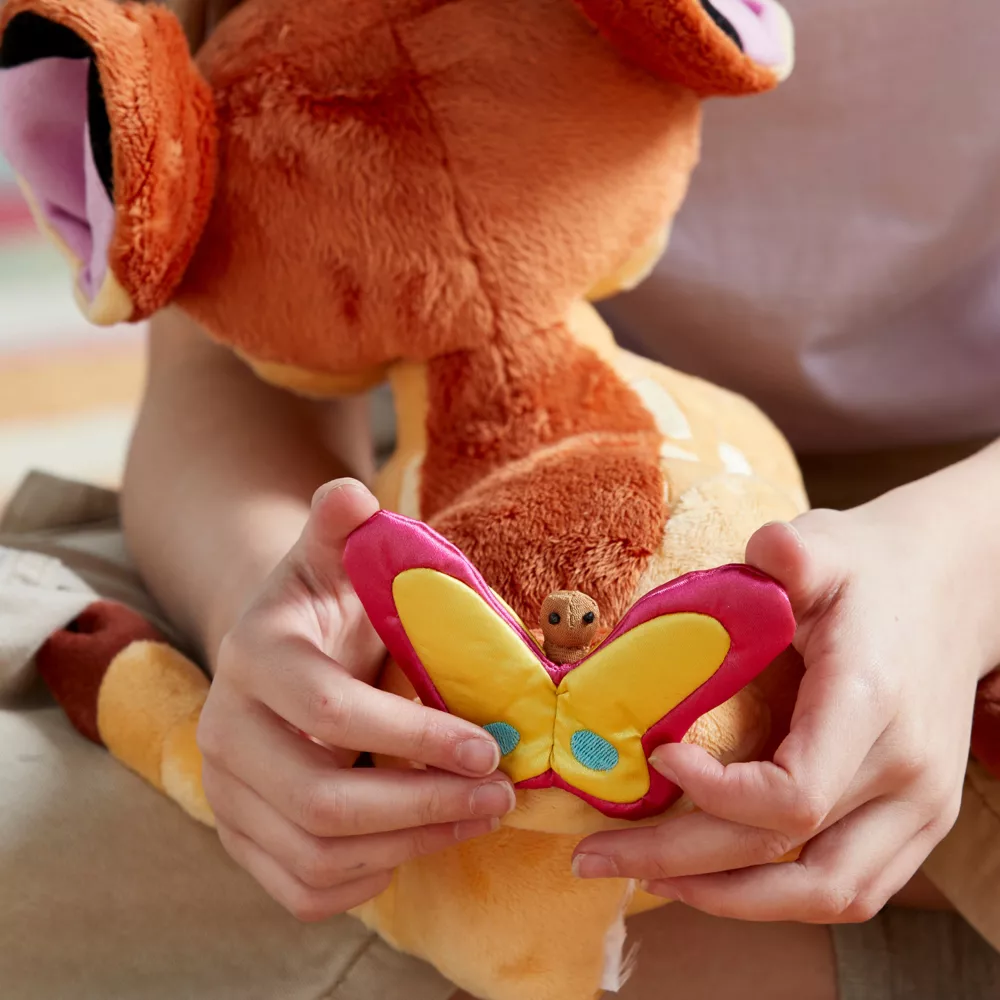 Peluche Bambi De Taille Moyenne Avec Papillon 6 Peluche Bambi De Taille Moyenne Avec Papillon – Image 4