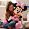 Disney Store Grande Peluche Minnie En Rose