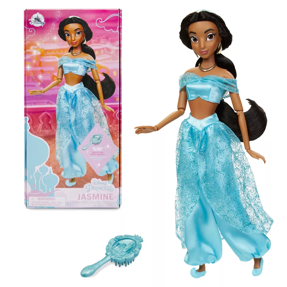Disney Store Poupée Classique Jasmine, Aladdin 3 Disney Store Poupée Classique Jasmine, Aladdin