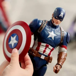 Disney Store Figurine Captain America Articulée Et Parlante 12 Disney Store Figurine Captain America Articulée Et Parlante -Disney 461012490843 4