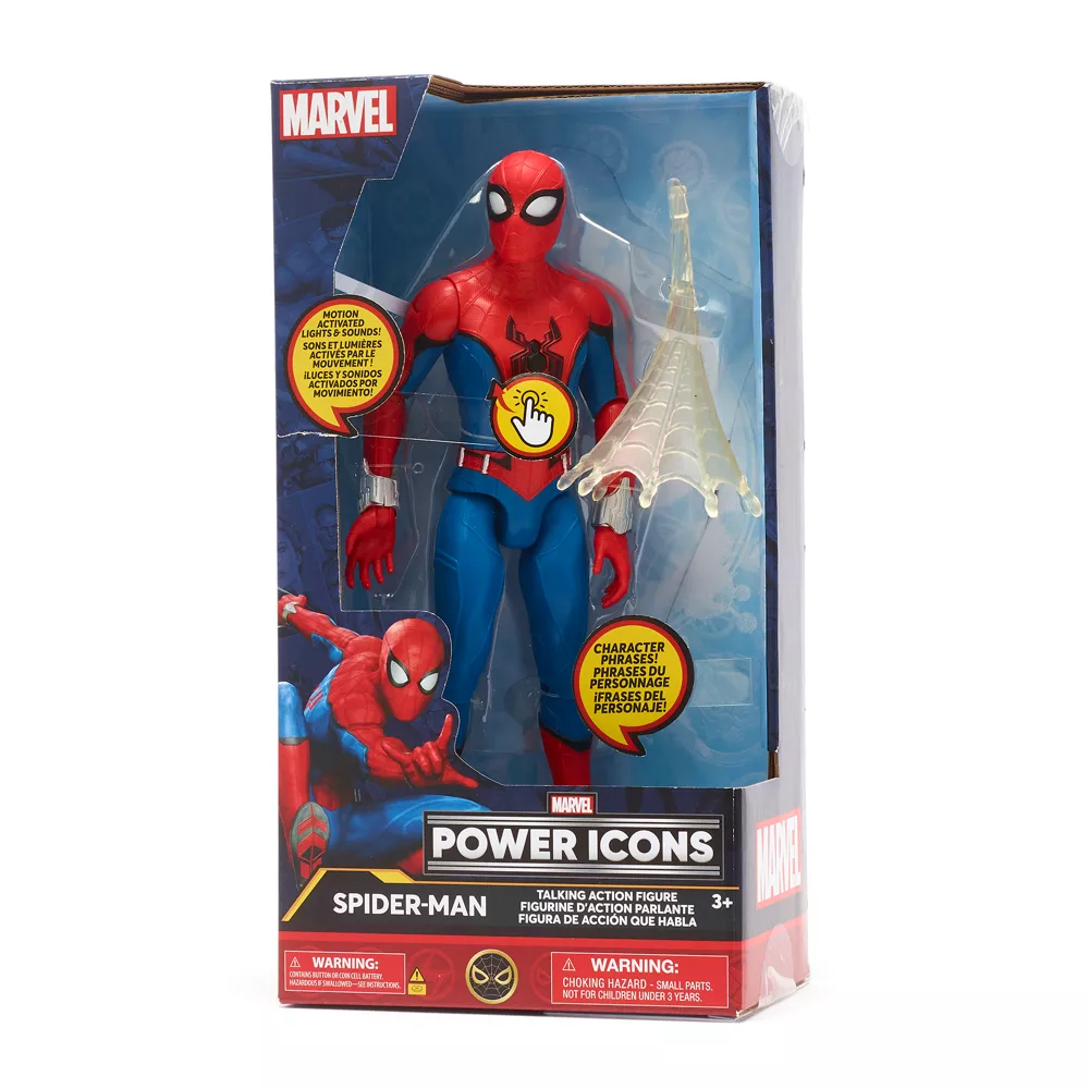 Disney Store Figurine Spider-Man Articulée Et Parlante 8 Disney Store Figurine Spider-Man Articulée Et Parlante – Image 6