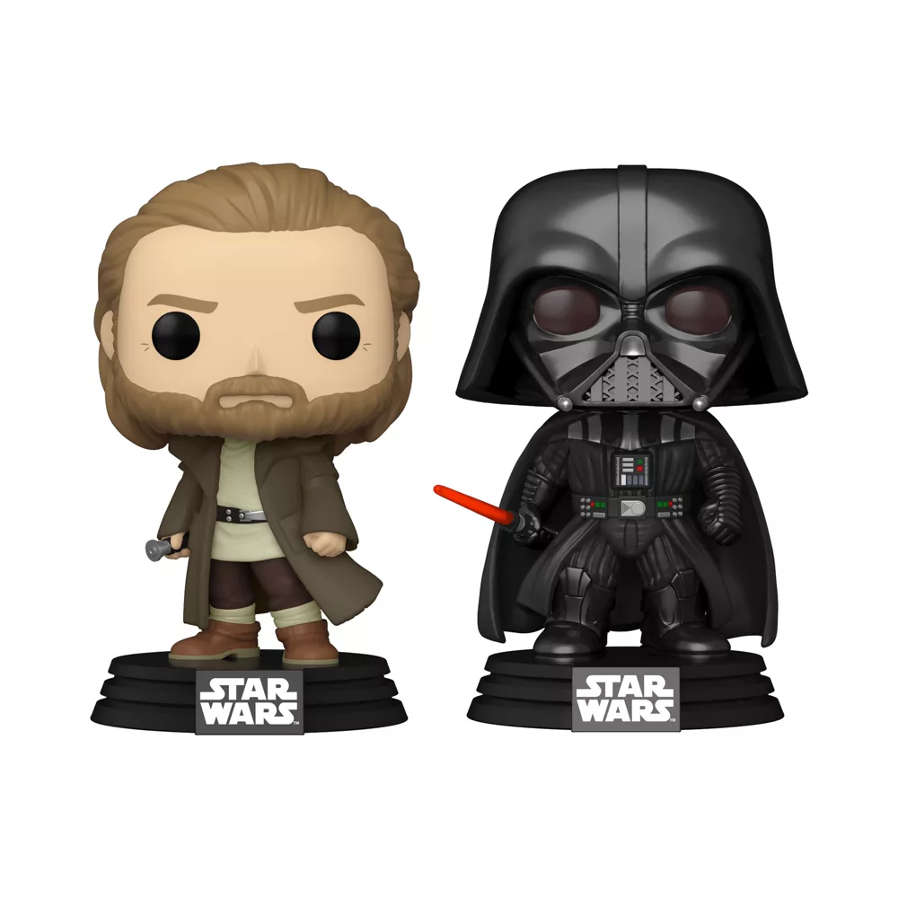 Funko Coffret Figurines Obi-Wan Kenobi Et Dark Vador Pop! En Vinyle 3 Funko Coffret Figurines Obi-Wan Kenobi Et Dark Vador Pop! En Vinyle