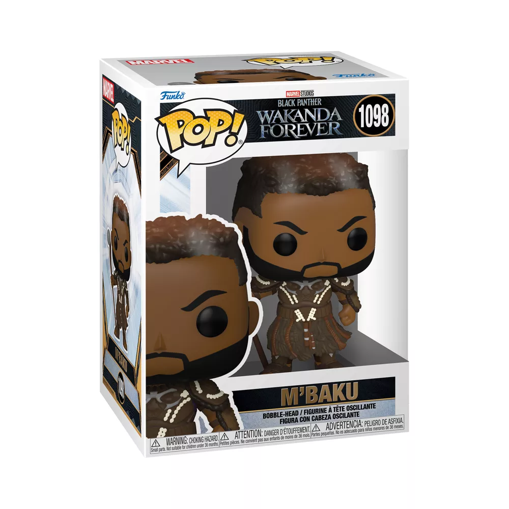 Funko Figurine M'Baku Pop! En Vinyle, Black Panther: Wakanda Forever 4 Funko Figurine M'Baku Pop! En Vinyle, Black Panther: Wakanda Forever – Image 2