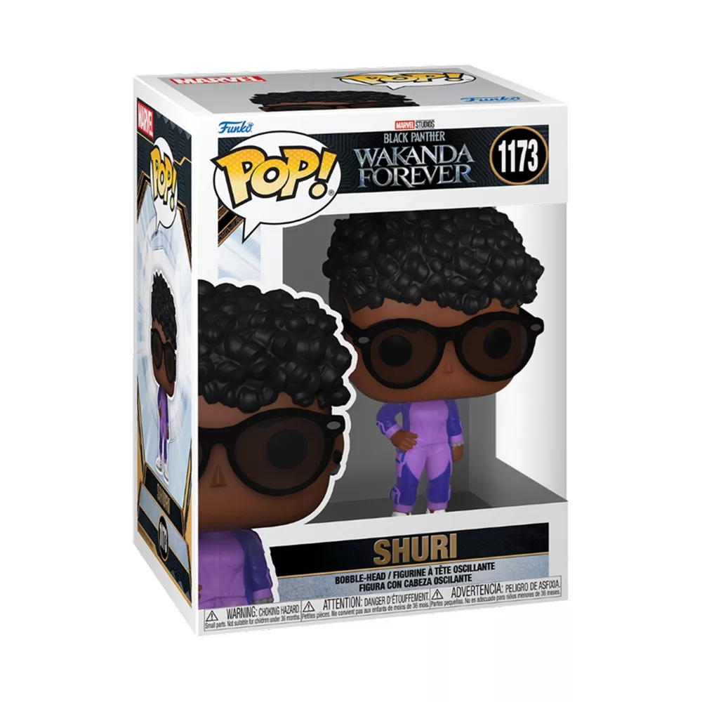 Funko Figurine Shuri Avec Lunettes De Soleil Pop! En Vinyle, Black Panther: Wakanda Forever 4 Funko Figurine Shuri Avec Lunettes De Soleil Pop! En Vinyle, Black Panther: Wakanda Forever â Image 2