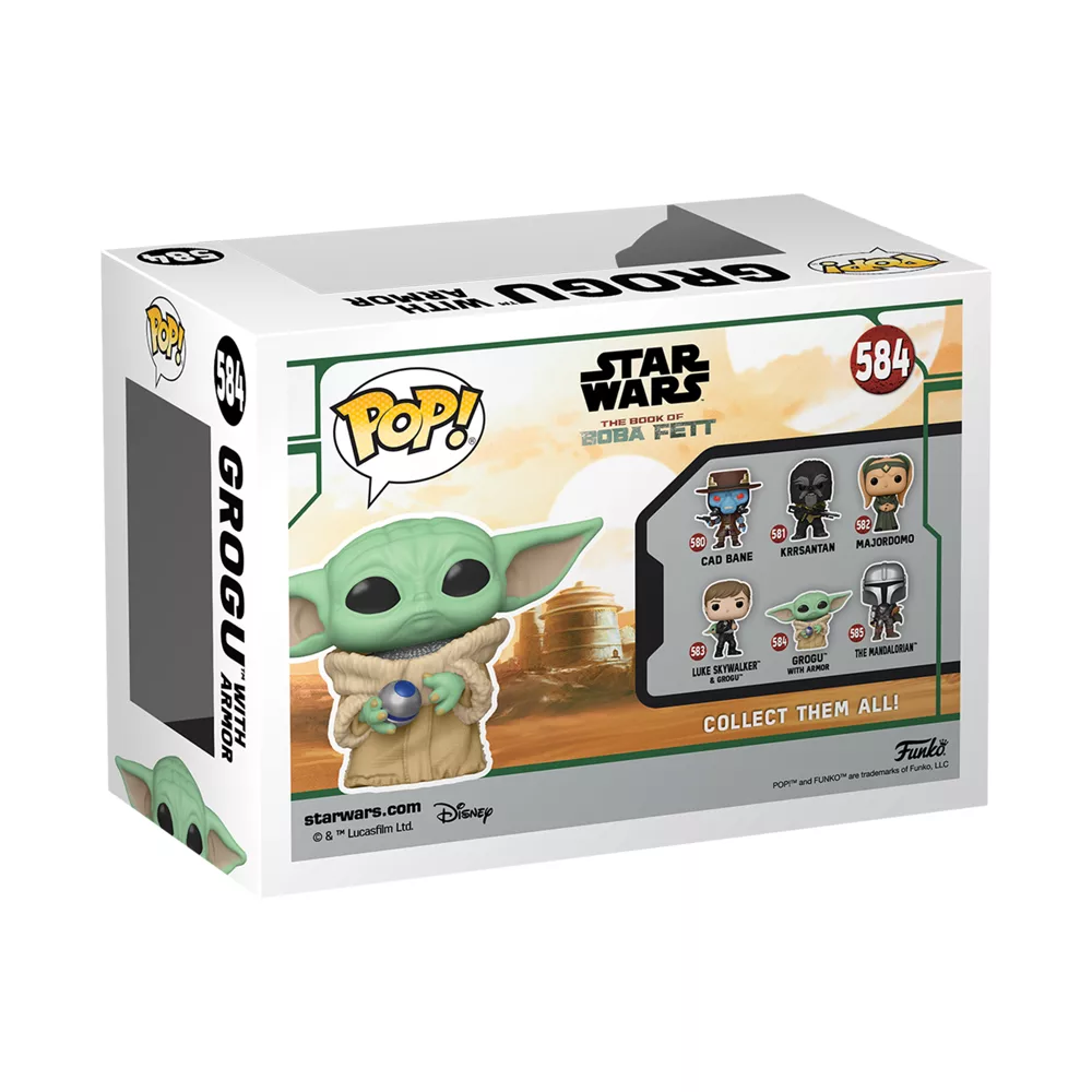 Funko Figurine Grogu En Armure Pop! En Vinyle, Star Wars : Le Livre De Boba Fett 5 Funko Figurine Grogu En Armure Pop! En Vinyle, Star Wars : Le Livre De Boba Fett – Image 3