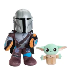 MATTEL Ensemble De Peluches Mandalorien Et Grogu, Star Wars