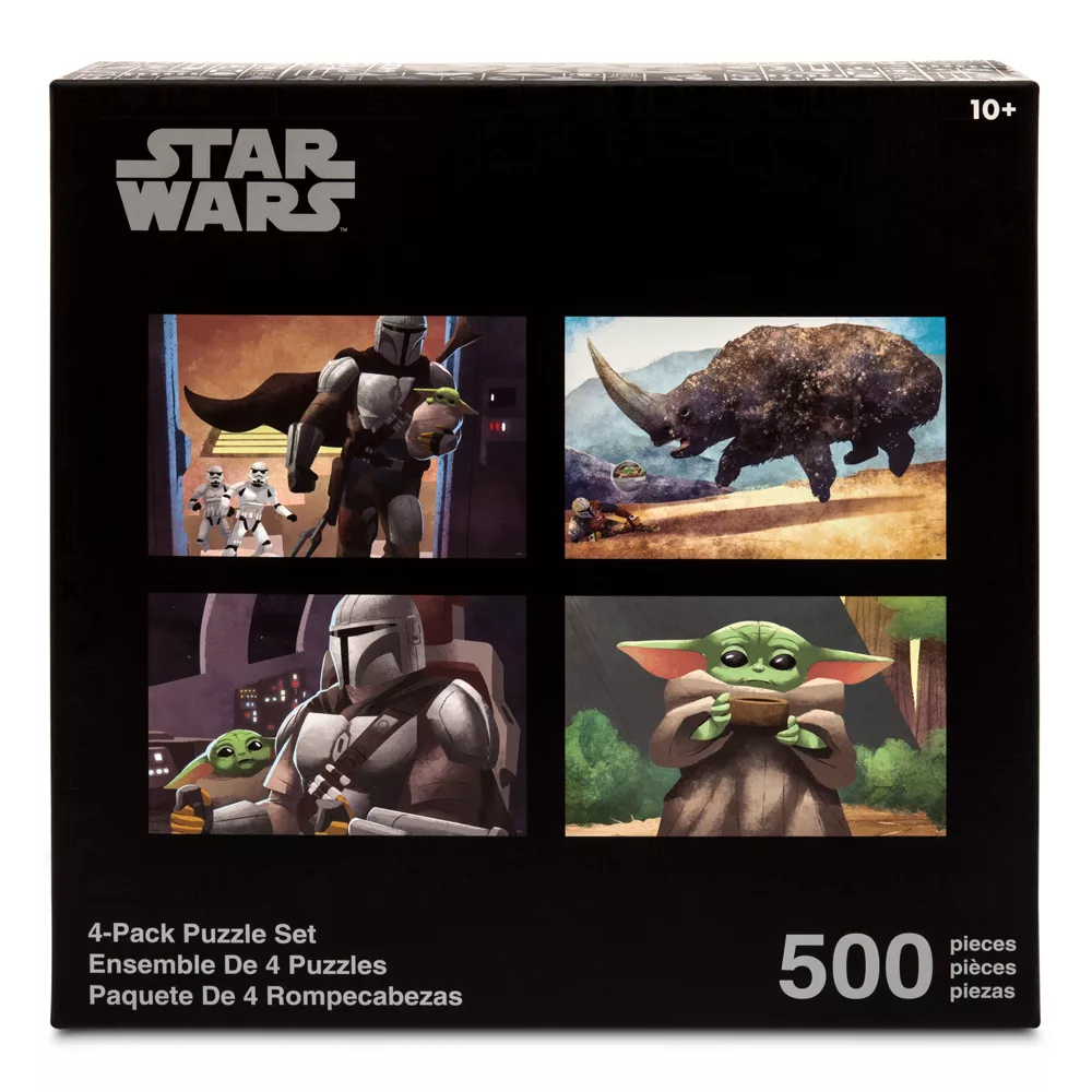 Disney Store Ensemble De 4 puzzles The Mandalorian 4 Disney Store Ensemble De 4 puzzles The Mandalorian – Image 2