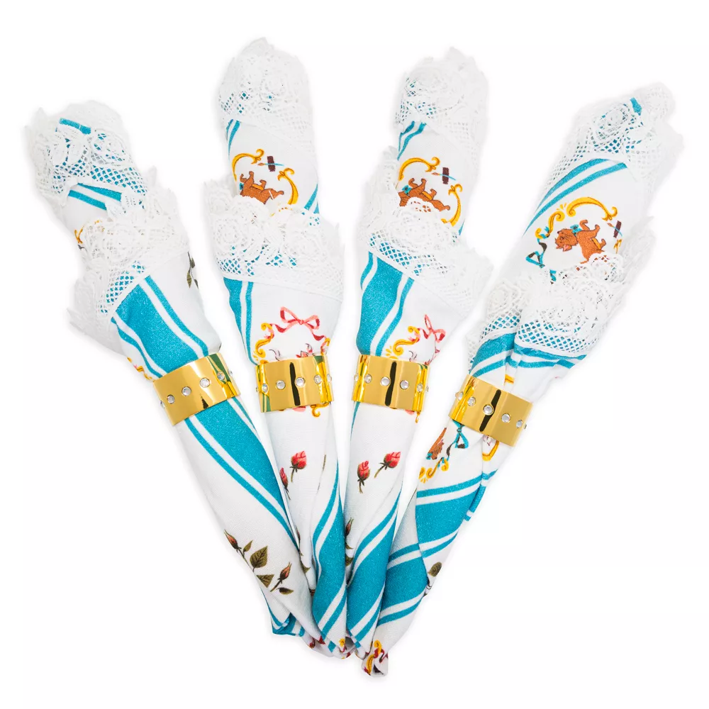 Disney Store Serviettes De Fête Les Aristochats Par Ann Shen, Set De 4 3 Disney Store Serviettes De Fête Les Aristochats Par Ann Shen, Set De 4