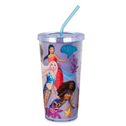 Disney Store Gobelet Ariel Avec Paille, La Petite Sirène (2023) -Disney 465023952598 3