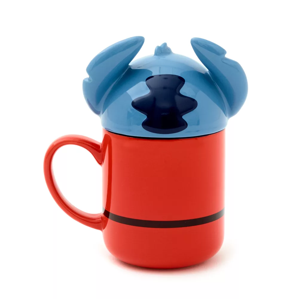 Disney Store Mug Stitch Avec Couvercle 4 Disney Store Mug Stitch Avec Couvercle – Image 2