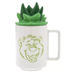 Disney Store Mug Avec Couvercle Baloo, Le Livre De La Jungle