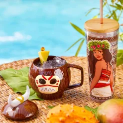 Disney Store Mug Avec Couvercle Kakamora, Vaiana -Disney 465033643219 1