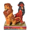 Enesco Figurine Simba Et Scar Fiers Et Fougueux, Le Roi Lion -Disney 465053520781