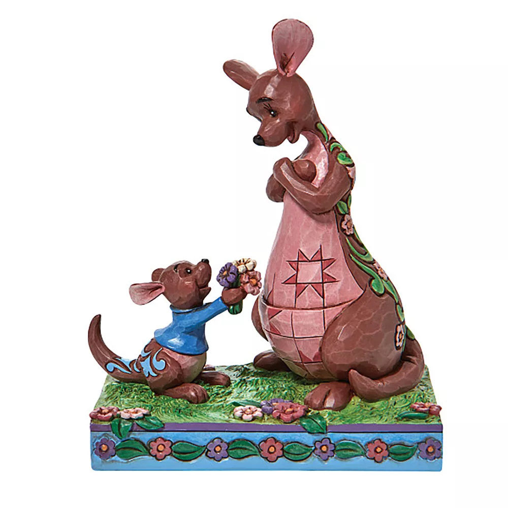 Enesco Figurine Petit Gourou Et Maman Gourou, Les Aventures De Winnie L'ourson 3 Enesco Figurine Petit Gourou Et Maman Gourou, Les Aventures De Winnie L'ourson