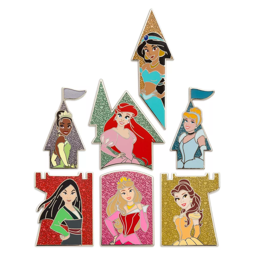 Disney Store Ensemble De Pin's Princesses Disney 3 Disney Store Ensemble De Pin's Princesses Disney