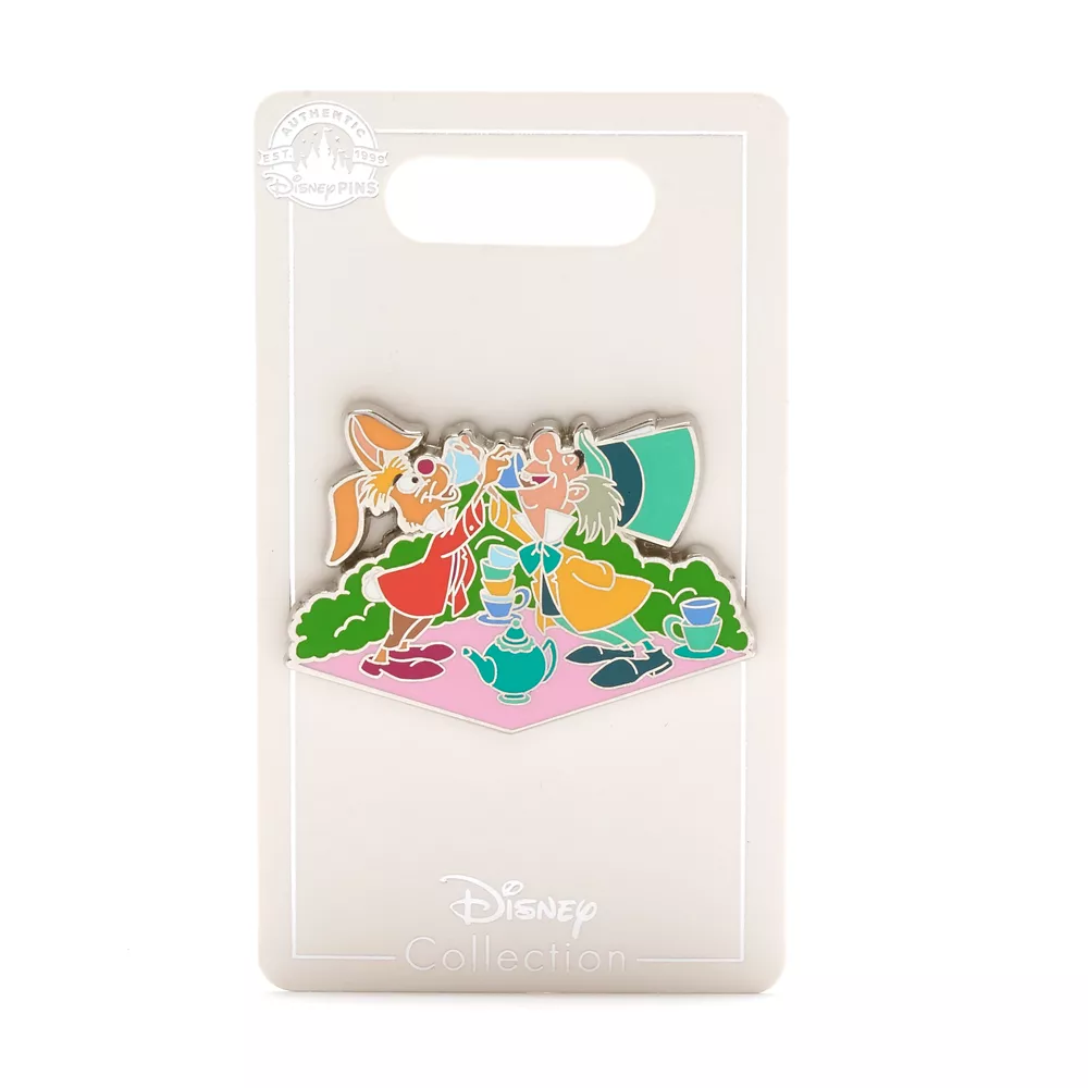 Disney Store Pin's Chapelier Fou Et Lièvre De Mars, Alice Au Pays Des Merveilles 4 Disney Store Pin's Chapelier Fou Et Lièvre De Mars, Alice Au Pays Des Merveilles – Image 2