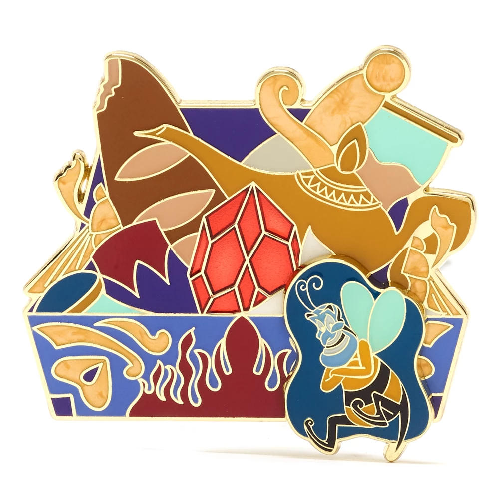 Disney Store Pin's Aladdin "Panier Au Trésor" En édition Limitée 3 Disney Store Pin's Aladdin "Panier Au Trésor" En édition Limitée
