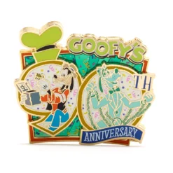 Disney Store Pin's 90e Anniversaire De Dingo, 3 Sur 3
