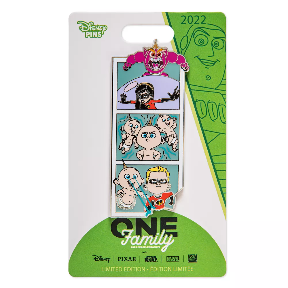 Disney One Family Pin's Les Indestructibles "Dites Ouistiti !" En édition Limitée 4 Disney One Family Pin's Les Indestructibles "Dites Ouistiti !" En édition Limitée – Image 2