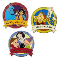 Disney One Family Ensemble De Pin's Mystère "Friends And Family" Multilingue 11 Disney One Family Ensemble De Pin's Mystère "Friends And Family" Multilingue -Disney 466043290431 3
