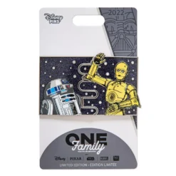 Disney One Family Pin's C-3PO Et R2-D2 "Amis Pour La Vie", Star Wars 11 Disney One Family Pin's C-3PO Et R2-D2 "Amis Pour La Vie", Star Wars -Disney 466043290929 4