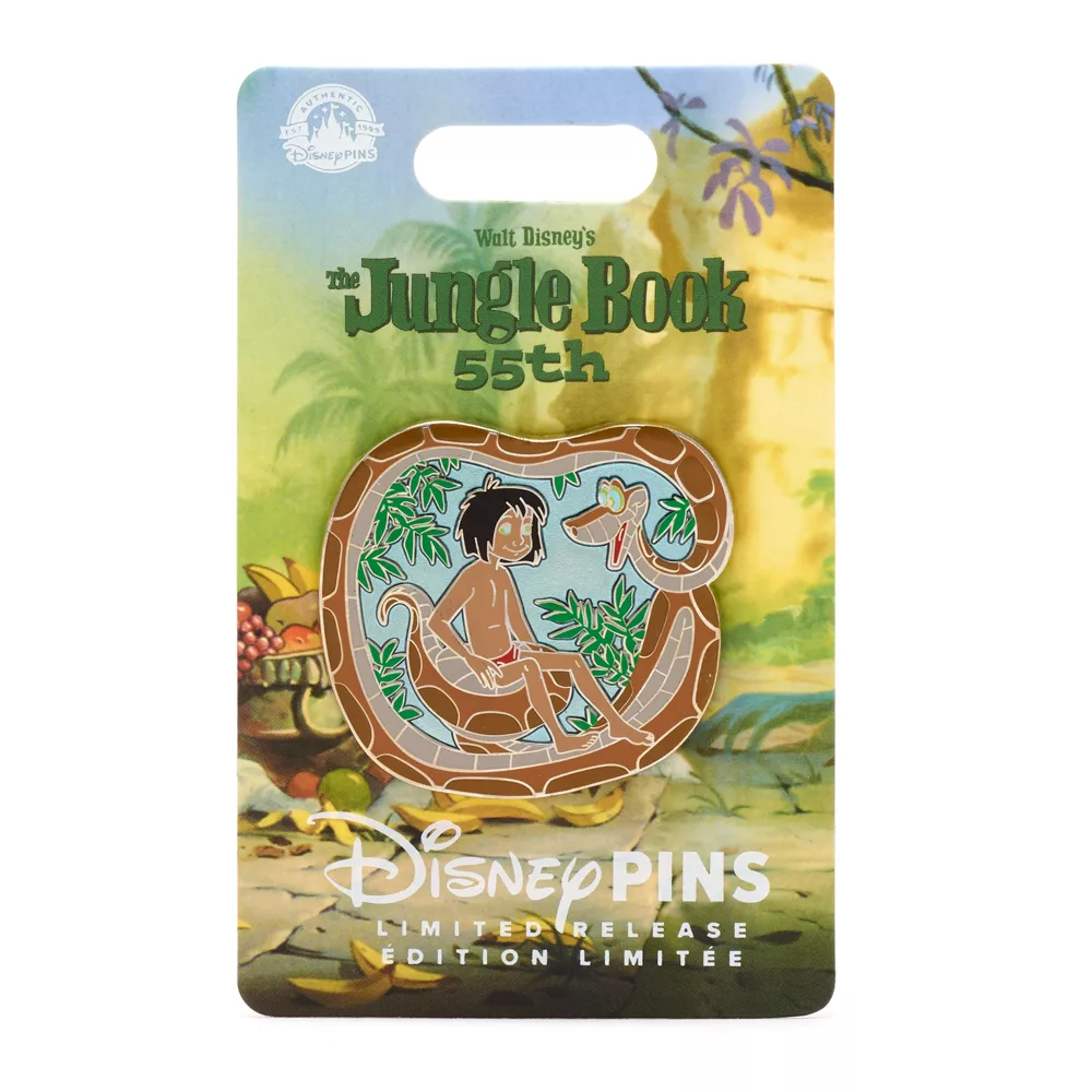 Disney Store Pin's Mowgli Et Kaa 55e anniversaire En édition Limitée, Le Livre De La Jungle 4 Disney Store Pin's Mowgli Et Kaa 55e anniversaire En édition Limitée, Le Livre De La Jungle – Image 2