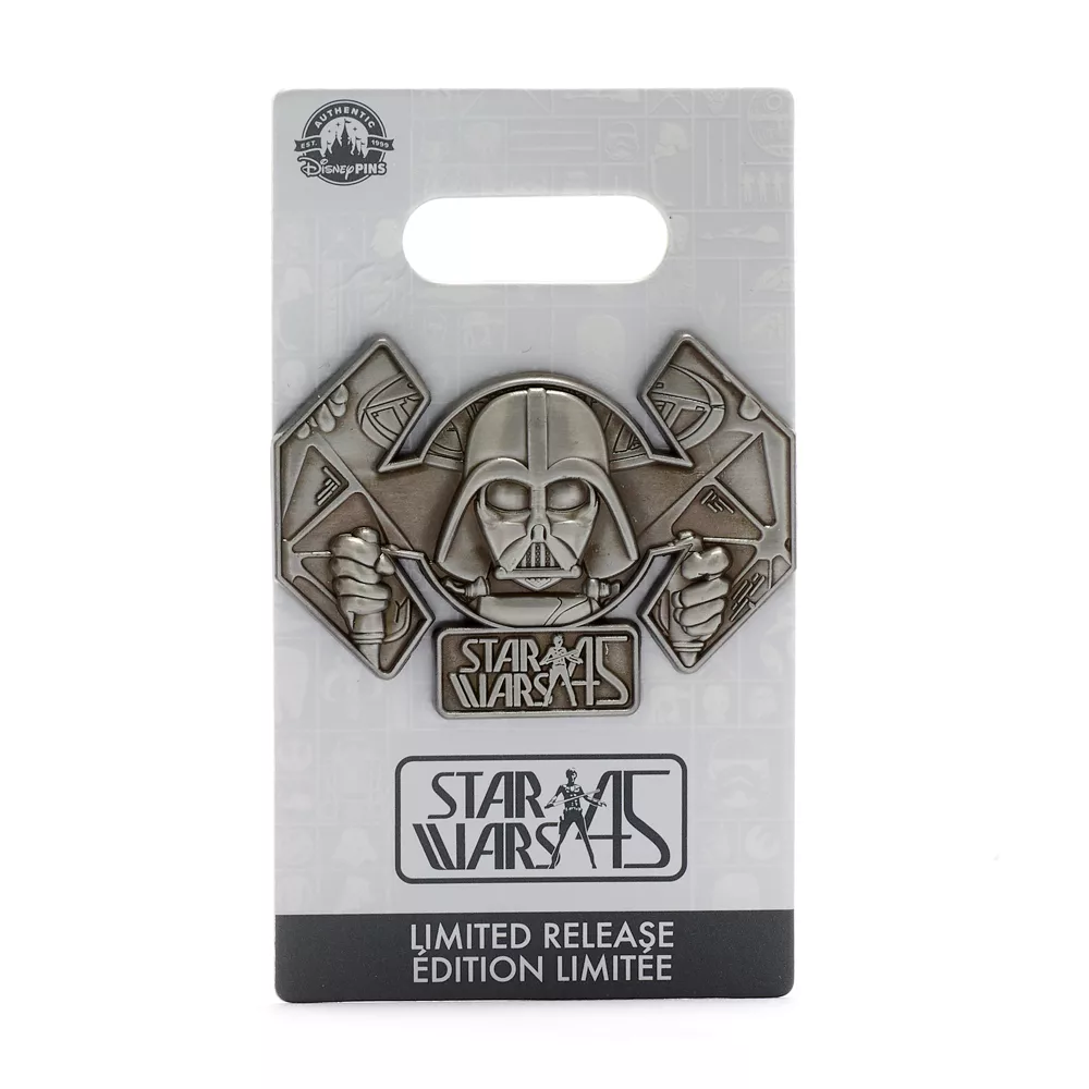 Disney Store Pin's Dark Vador Star Wars 45e anniversaire En édition Limitée 4 Disney Store Pin's Dark Vador Star Wars 45e anniversaire En édition Limitée – Image 2