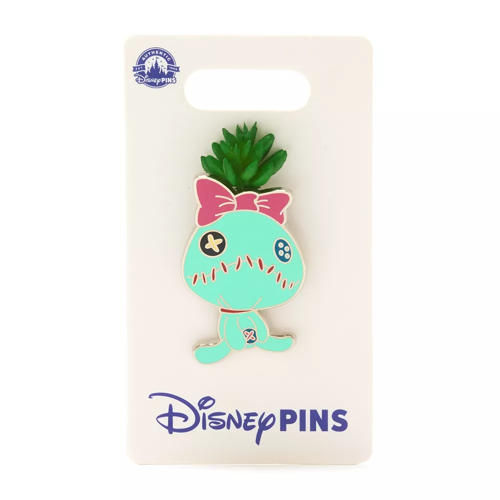 Disney Store Pin's Souillon Avec Plante Artificielle, Lilo & Stitch 4 Disney Store Pin's Souillon Avec Plante Artificielle, Lilo & Stitch – Image 2