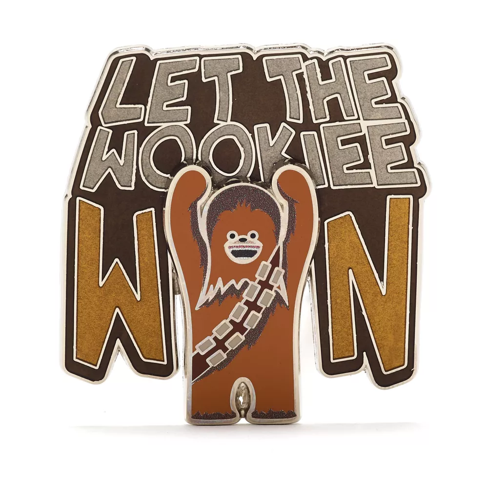 Disney Store Pin's Chewbacca En édition Limitée, Star Wars 3 Disney Store Pin's Chewbacca En édition Limitée, Star Wars