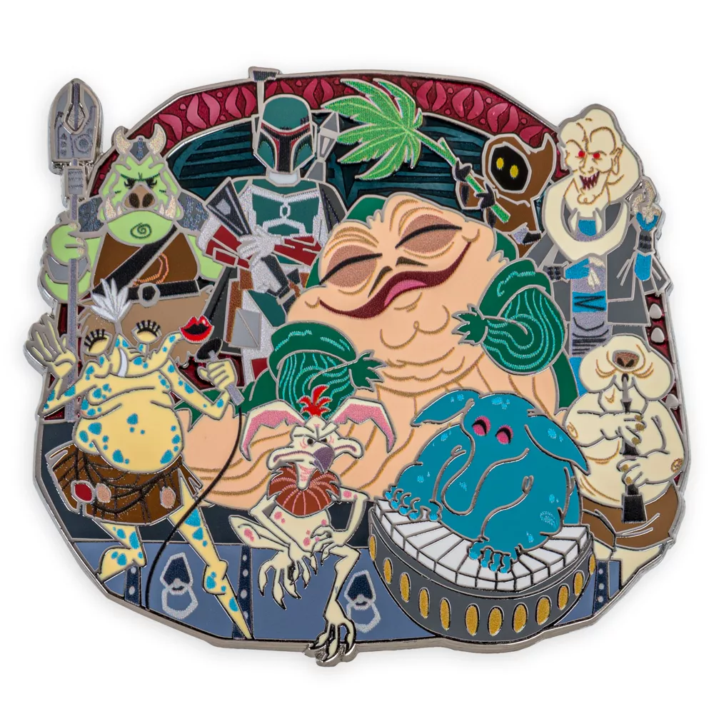 Disney Store Pin's Le Max Rebo Band, Star Wars 3 Disney Store Pin's Le Max Rebo Band, Star Wars